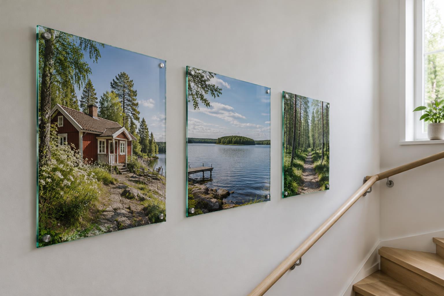Foto på glas – fototavla – exempel 3